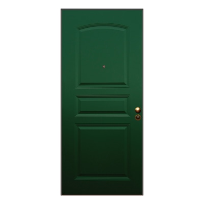 Porta blindata Aluminium verde L 90 x H 210 cm sinistra ...