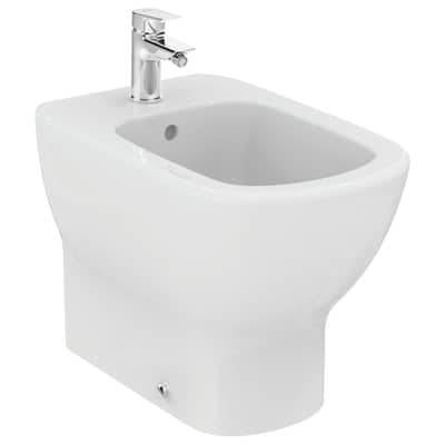 Bidet a pavimento filo muro idealmood ideal standard for Copriwater ideal standard leroy merlin