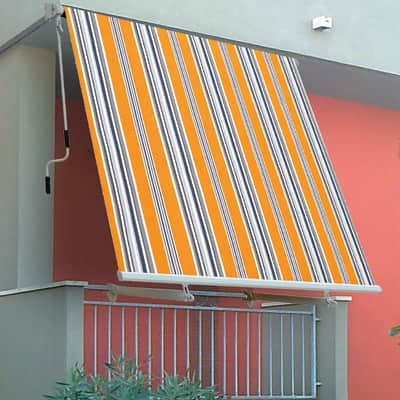 Tende Da Sole Con Bracci.Tenda Da Sole A Caduta Con Bracci 3 X 2 45 M Giallo Prezzo Online Leroy Merlin