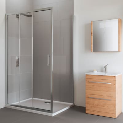 Cabina Doccia 70 X 110.Box Doccia Angolare Porta Scorrevole E Lato Fisso Rettangolare Verve 110 X 70 Cm H 190 Cm In Vetro Temprato Spessore 6 Mm Trasparente Cromato Prezzi E Offerte Online Leroy Merlin